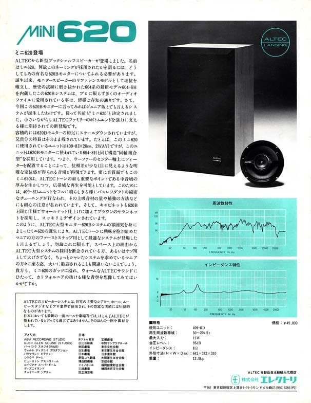 アルテックミニ620